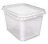 Verzegelbaar TP beker - pot - bak 120 x 94 x 75 mm. en inhoud 550 ml. - Joop Voet Verpakkingen